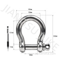 Stainless steel bow shape shackle 304/316